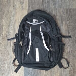 STARTER Black and White Backpack